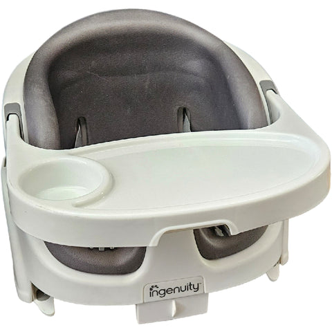 Equipment ingenuity infant seat/high chair (in grey)